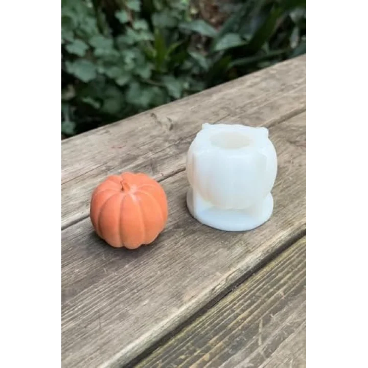Pumpkin Orta Boy Mum Kalıbı (Silikon)
