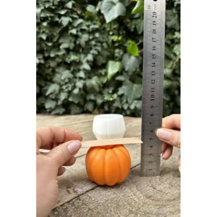 Pumpkin Orta Boy Mum Kalıbı (Silikon)