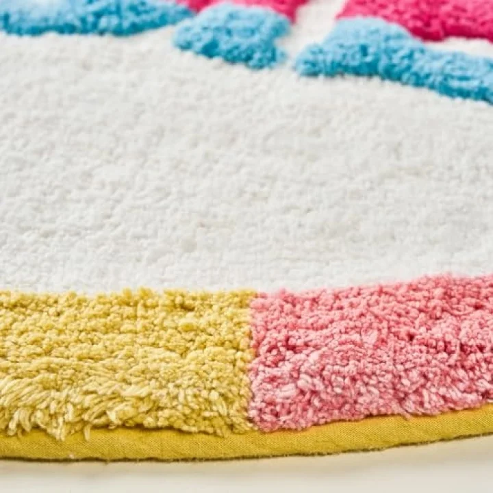 Punjab Krem Banyo Paspası 70 Cm