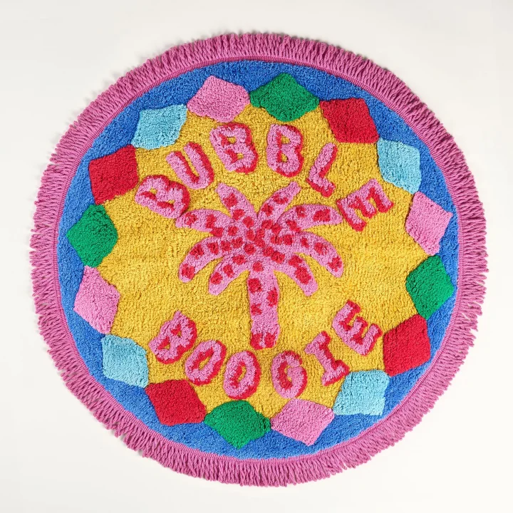 Punjab Renkli Banyo Paspası 70 Cm