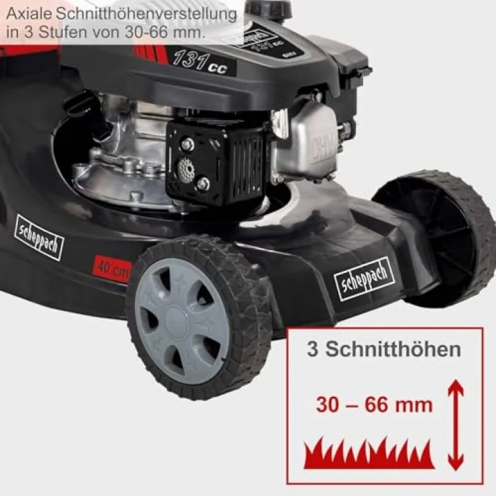 Push petrol lawn mower MP132-40 - 40 cm - 132 cc - Mulching