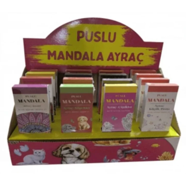 Puslu Mandala Ayraç-Yetişkin Set