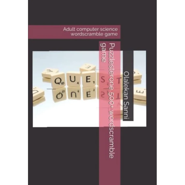 Puzzlesterone 500+ wordscramble game: Adult wordscramble game