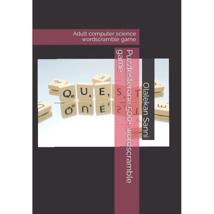 Puzzlesterone 500+ wordscramble game: Adult wordscramble game