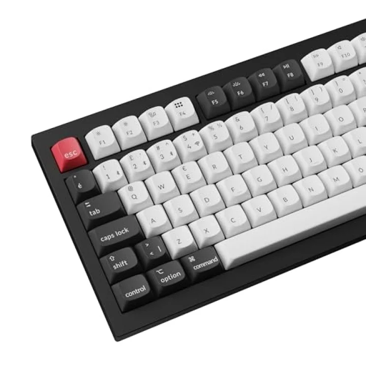 Q1 Hall-Effect%75 RGB Türkçe Nebula Switch Kablosuz Siyah Beyaz Mekanik Klavye