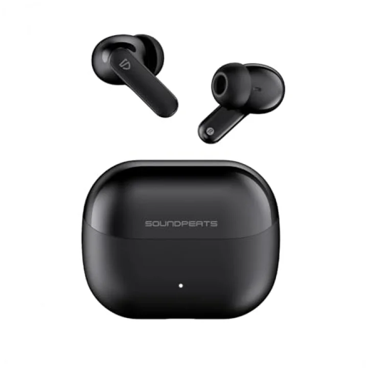 Q3 Pro Hibrit ANC ENC TWS Bluetooth 6.0 Kablosuz Kulak içi Kulaklık Siyah