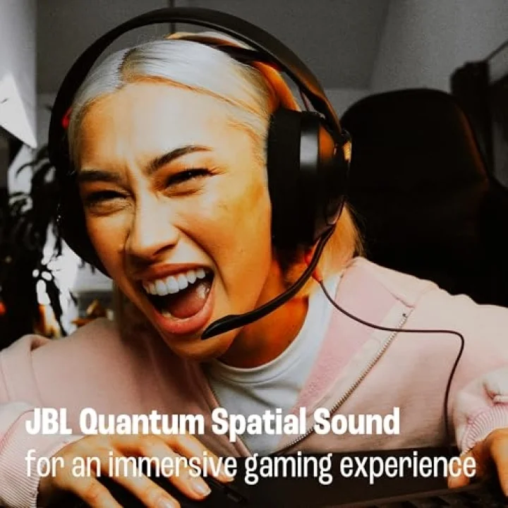 Quantum 250, Gaming Kulaklık,Kablolu,Beyaz&Turuncu