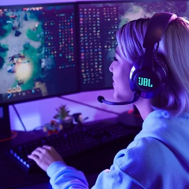 Quantum 610, Gaming Kulaklık, Kablosuz,Siyah