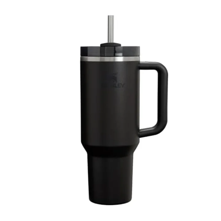 Quencher H2.0 FlowState Pipetli Termos Bardak 1.18 Litre - Black | Paslanmaz Çelik