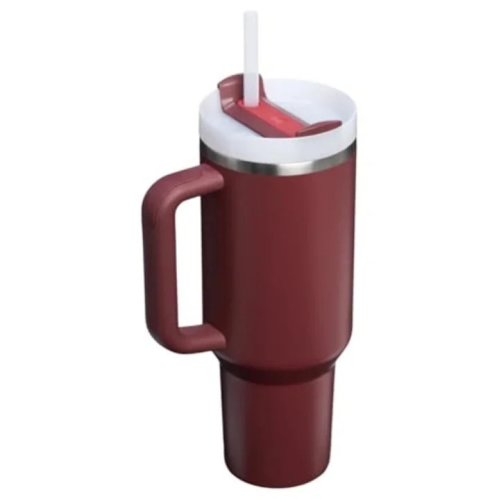 Quencher H2.0 FlowState Pipetli Termos Bardak 1.18 Litre - Cranberry | Paslanmaz Çelik