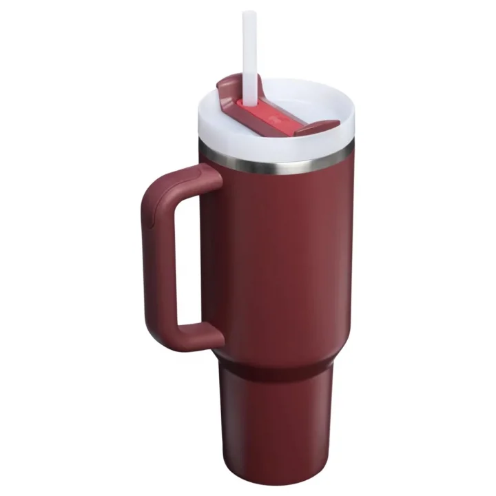 Quencher H2.0 FlowState Pipetli Termos Bardak 1.18 Litre - Cranberry | Paslanmaz Çelik