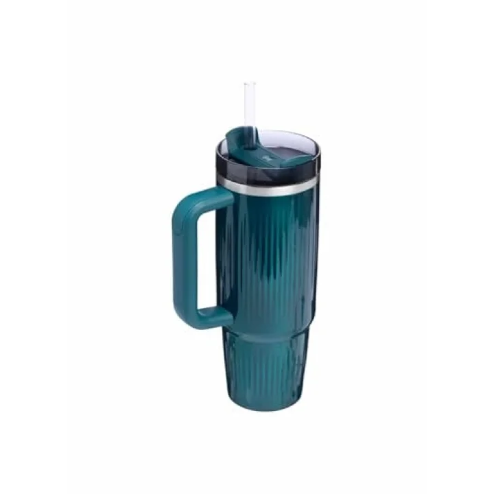 Quencher H2.0 Fluted Tumbler Pipetli Termos Bardak | 0.89 LT