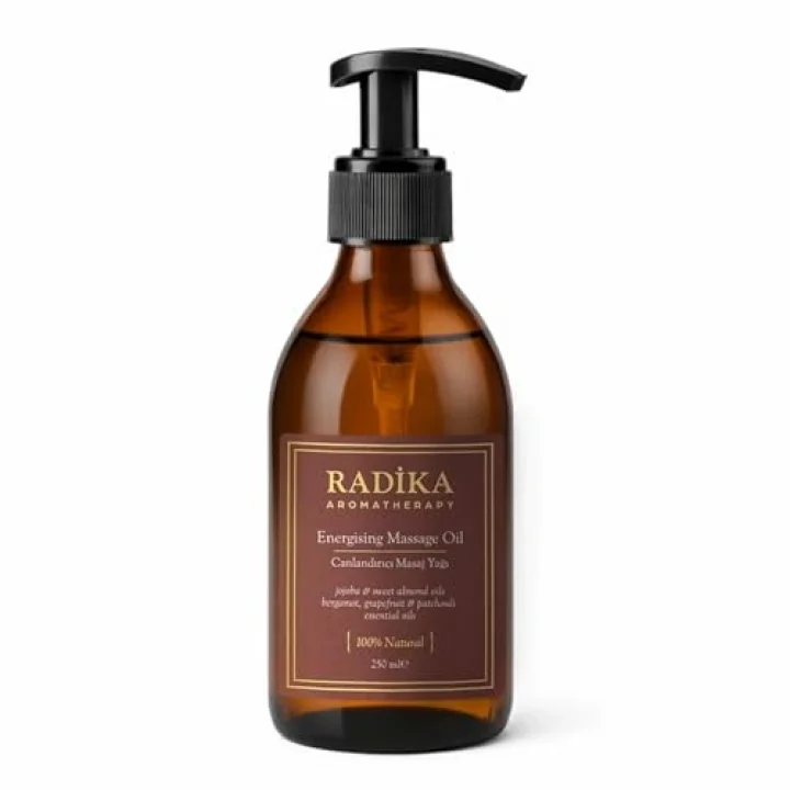 Radika Aromaterapi Canlandırıcı Masaj Yağı | Doğal ve Organik | 250 ml.