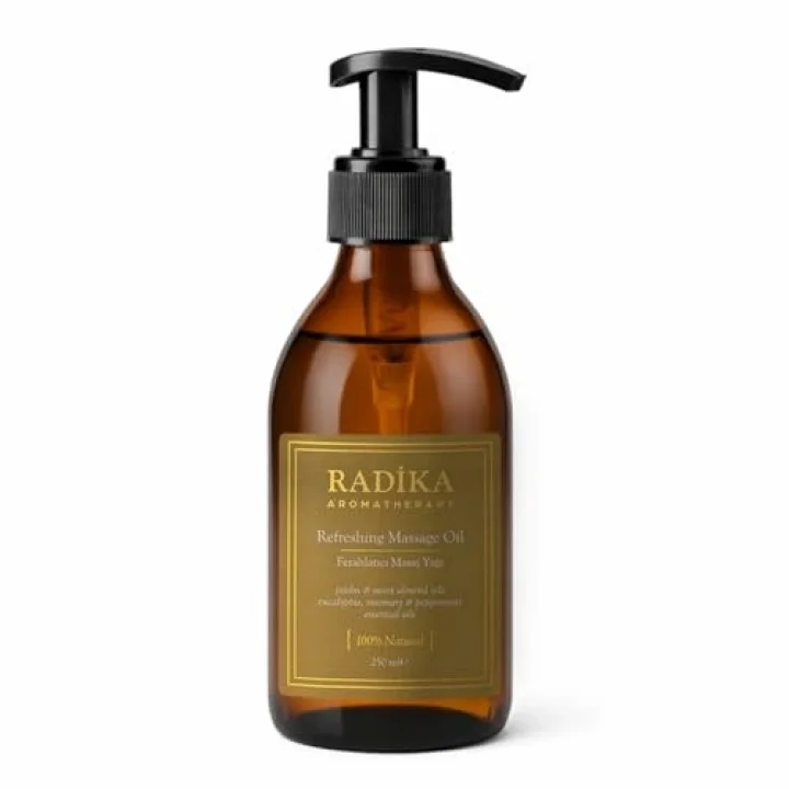 Radika Aromaterapi Ferahlatıcı Masaj Yağı | Doğal ve Organik | 250 ml.