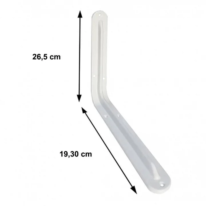 Mey İthalat® Raf Altı 8x10 mm Beyaz