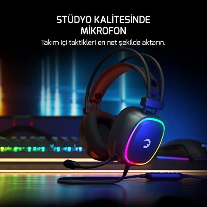 Raijin Rainbow 7.1 Surround Kablolu Oyuncu Kulaklığı