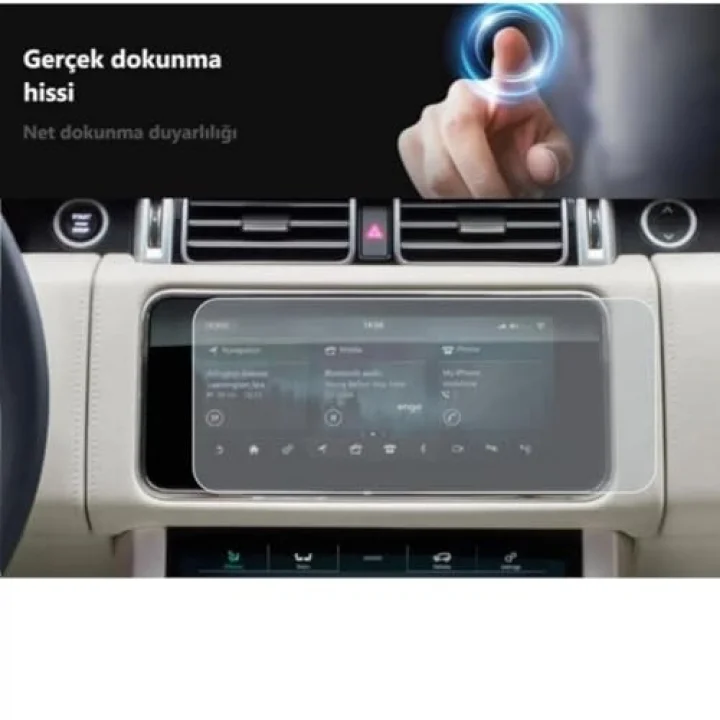Range Rover Velar İle Uyumlu Mat Ekran Koruyucu Multimedya 2019-2022