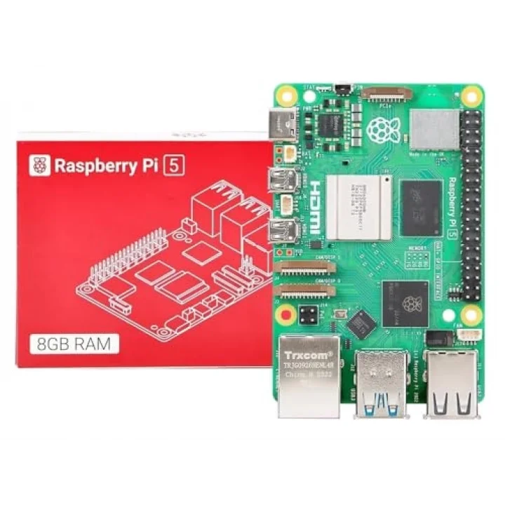 Raspberry Pi 5 Tek Kartlı Bilgisayar (8GB) Daha Hızlı Fırsat
