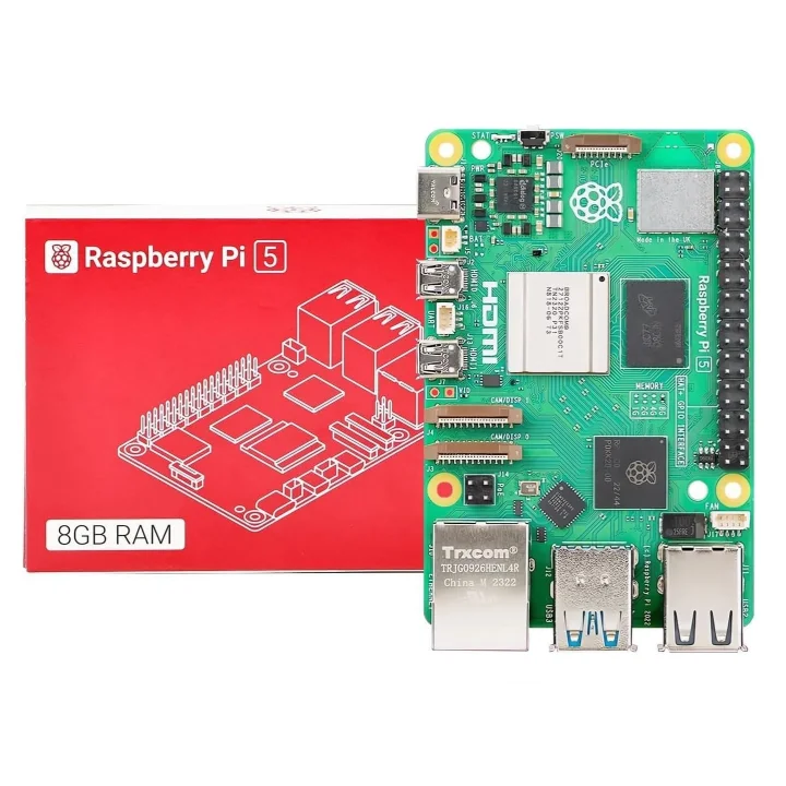 Raspberry Pi 5 Tek Kartlı Bilgisayar (8GB) Daha Hızlı Fırsat