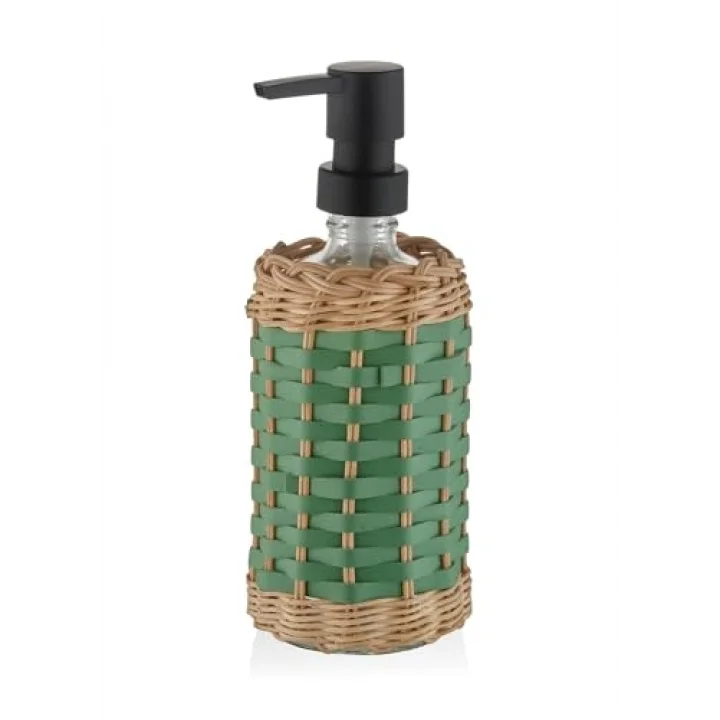 Rattan Sıvı Sabunluk Yeşil 483 ml
