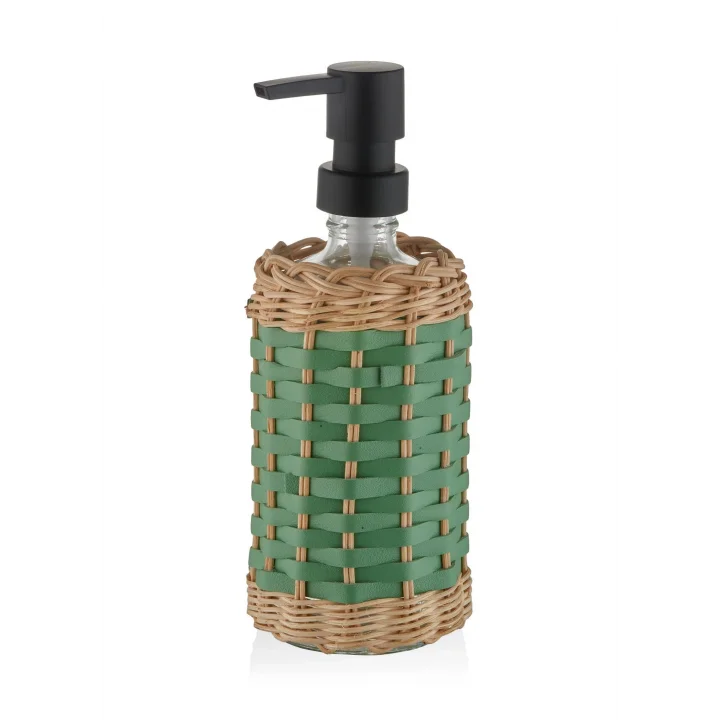 Rattan Sıvı Sabunluk Yeşil 483 ml