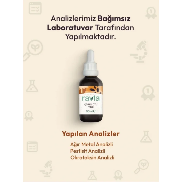 Ravla Çörek Otu Yağı - 50ml