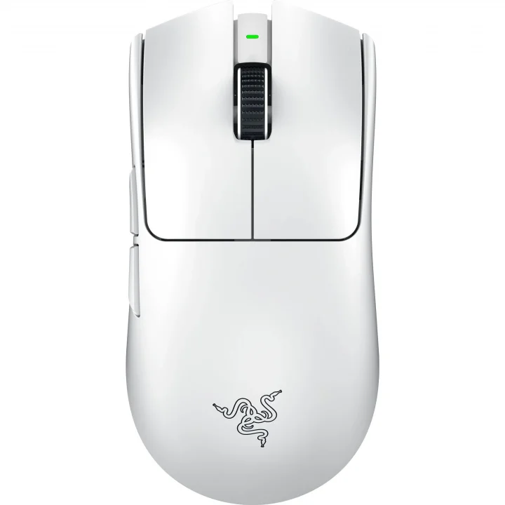 Razer Viper V3 Pro - Ultralight Kablosuz Espor Oyun Mouseu (8K Hz HyperPolling, 55g hafif tasarım, Focus Pro Sensör 35K DPI, HyperSpeed Kablosuz, 95 saat pil ömrü) Beyaz