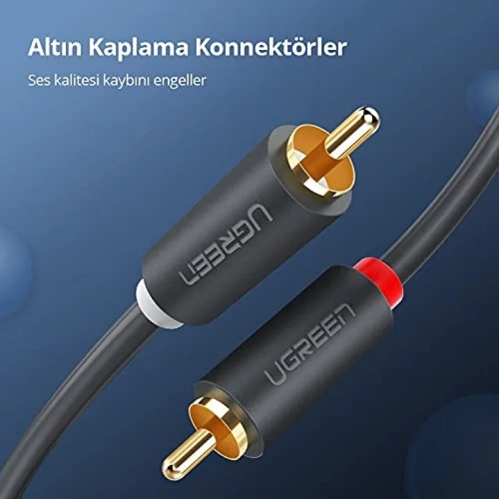 RCA 3.5mm Aux Ses Kablosu, 1.5 Metre