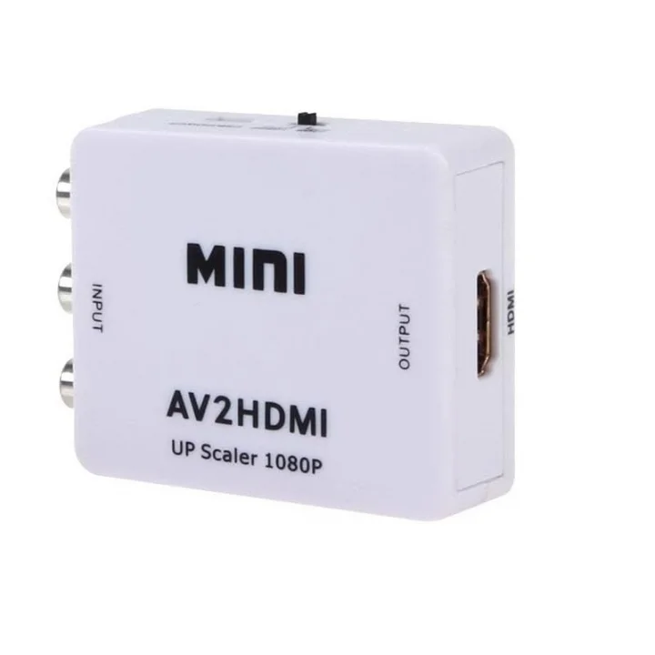 Rca Av To Hdmi Çevirici + Hdmi Kablo + Rca Kablo