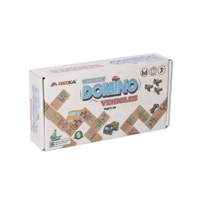 Rd5649 Ahşap Domino Oyunu Araçlar -Redka