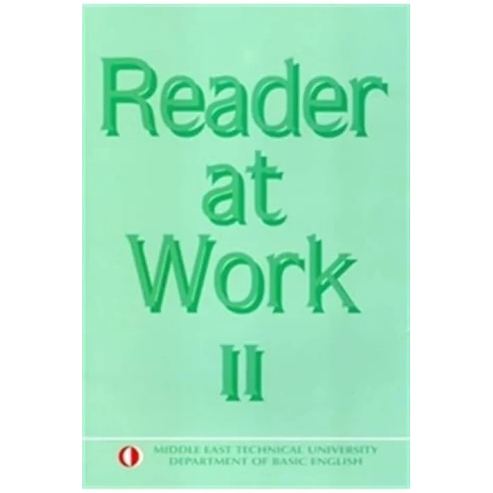 Reader At Work Iı EKK813 ODTÜ Yayıncılık