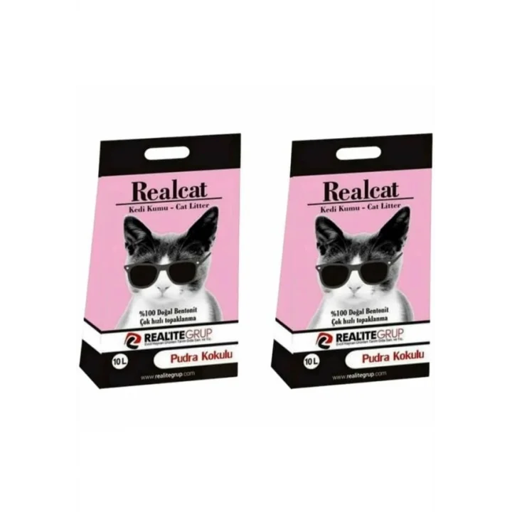 Realcat Pudra Kokulu Kedi Kumu 10 Litre