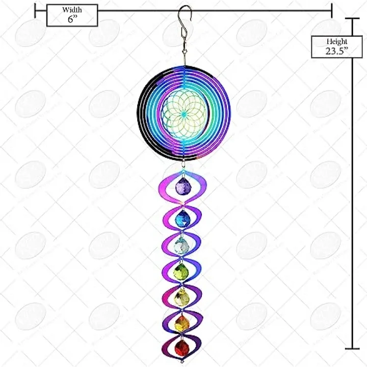 Red Carpet Studios 32171 Çakra Spinner, Parıltılı