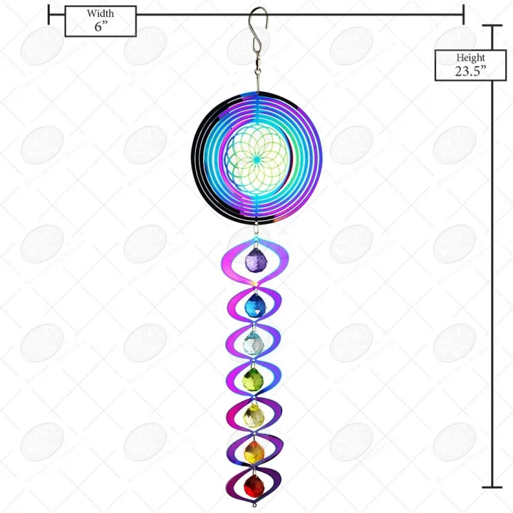 Red Carpet Studios 32171 Çakra Spinner, Parıltılı