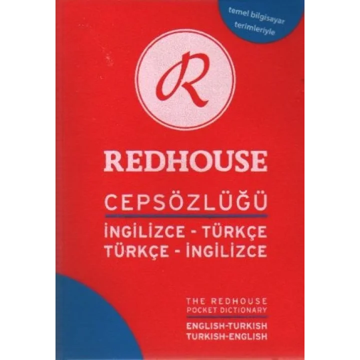 Redhouse Cep Sözlüğü İngilizce Türkçe Türkçe İngilizce (RS-004)