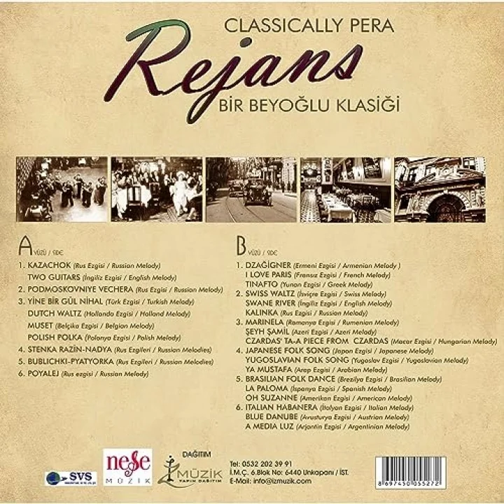 Rejans Bir Beyoğlu Klasiği - Plak