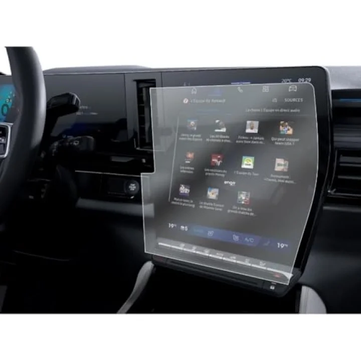 Renault Austral Multimedya 12 İnç İle Uyumlu Mat Ekran Koruyucu Techno Esprit Alpine