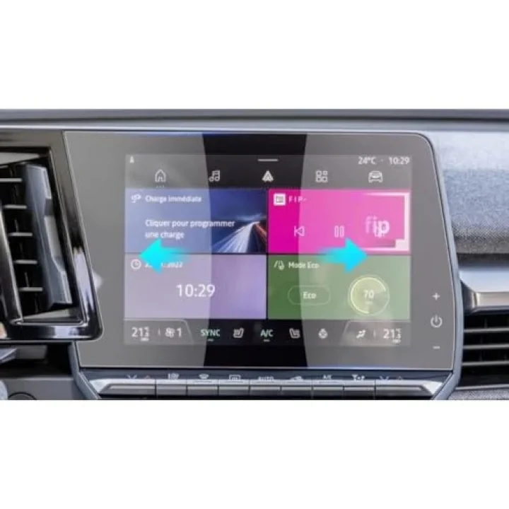 Renault Austral Multimedya 9 İnç İle Uyumlu Mat Ekran Koruyucu Nano