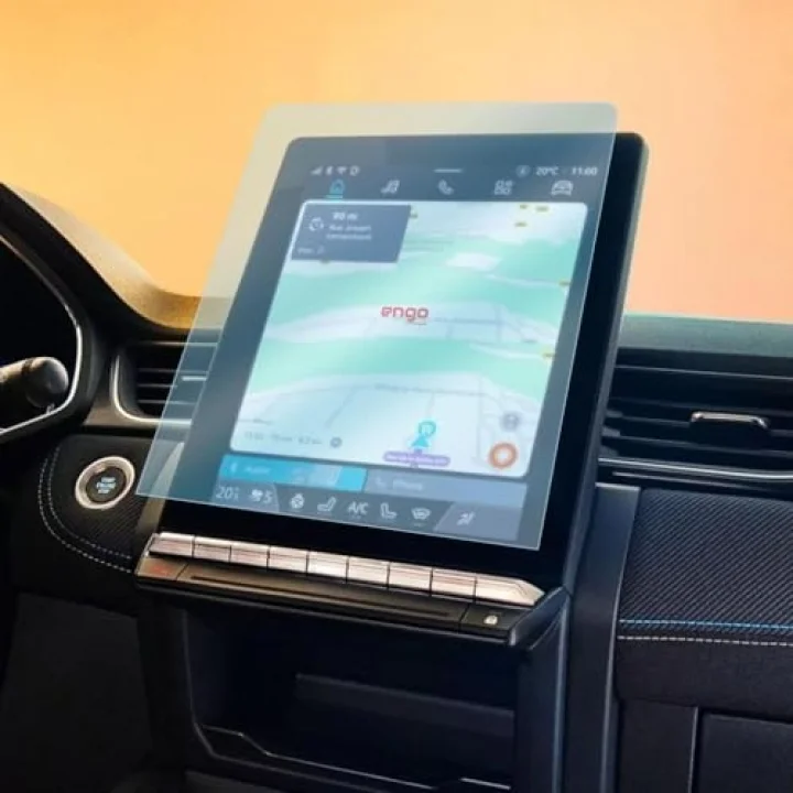 Renault Captur 10.4 İnç İle Uyumlu Ekran Koruyucu Openr Link Multimedya