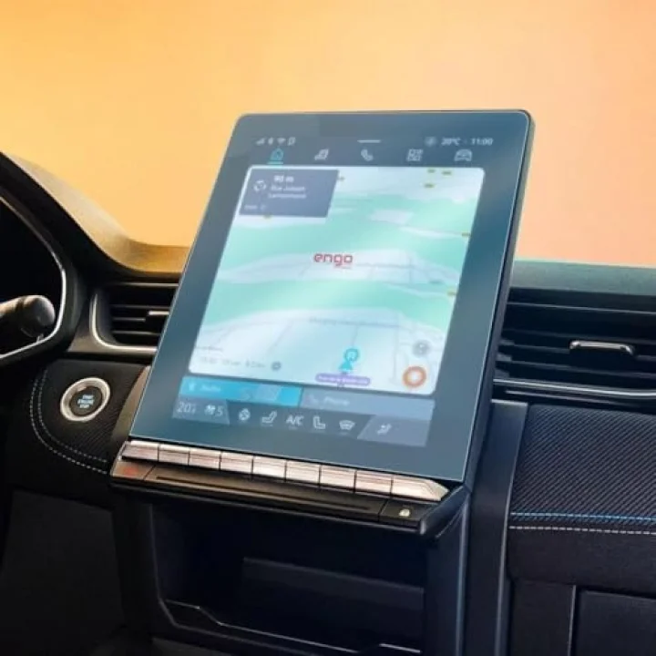 Renault Captur 10.4 İnç İle Uyumlu Ekran Koruyucu Openr Link Multimedya