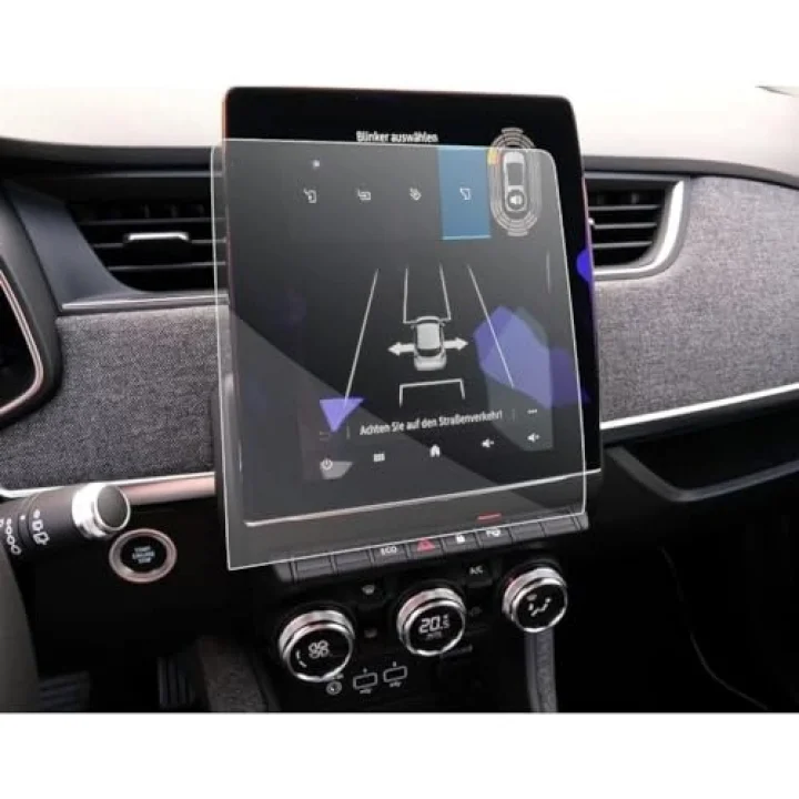 Renault Captur 9.3 İnç İle Uyumlu Multimedya Ekran Koruyucu Şeffaf