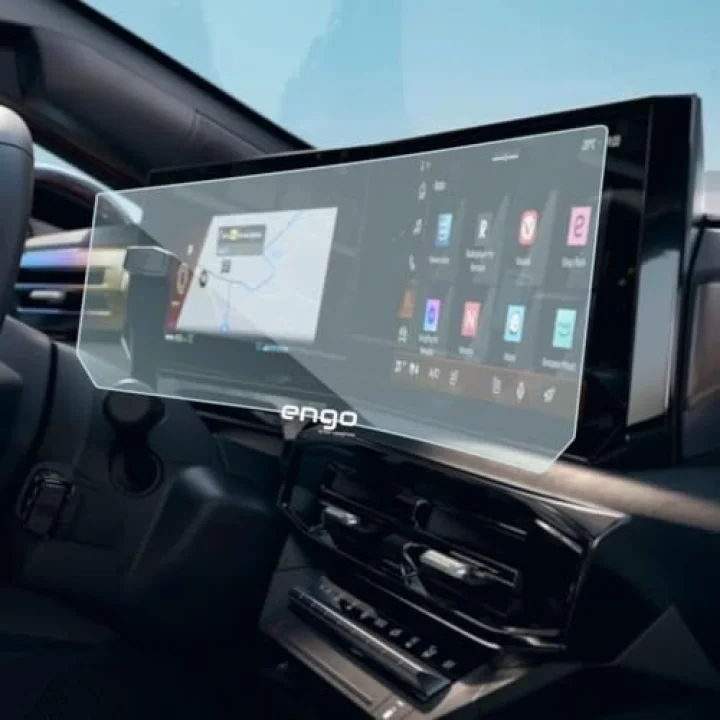 Renault Clio 6 Esprit Alpine 10.1 İnç İle Uyumlu Ekran Koruyucu Openr