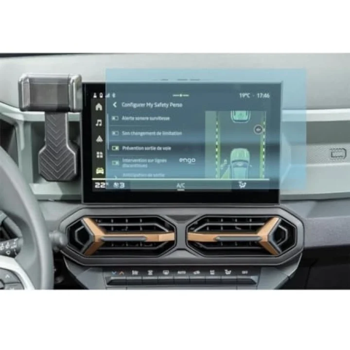 Renault Duster E-Tech 10.1 İnç İle Uyumlu Ekran Koruyucu Multimedya