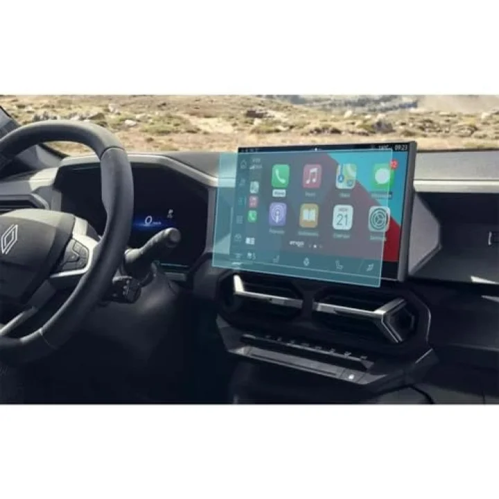 Renault Duster E-Tech 10.1 İnç İle Uyumlu Ekran Koruyucu Multimedya
