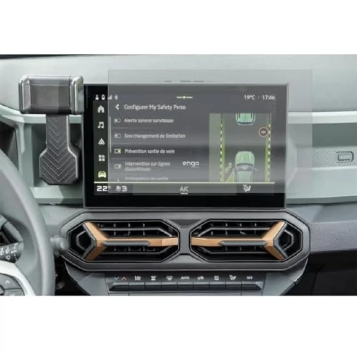 Renault Duster E-Tech 10.1 İnç İle Uyumlu Mat Ekran Koruyucu Multimedya