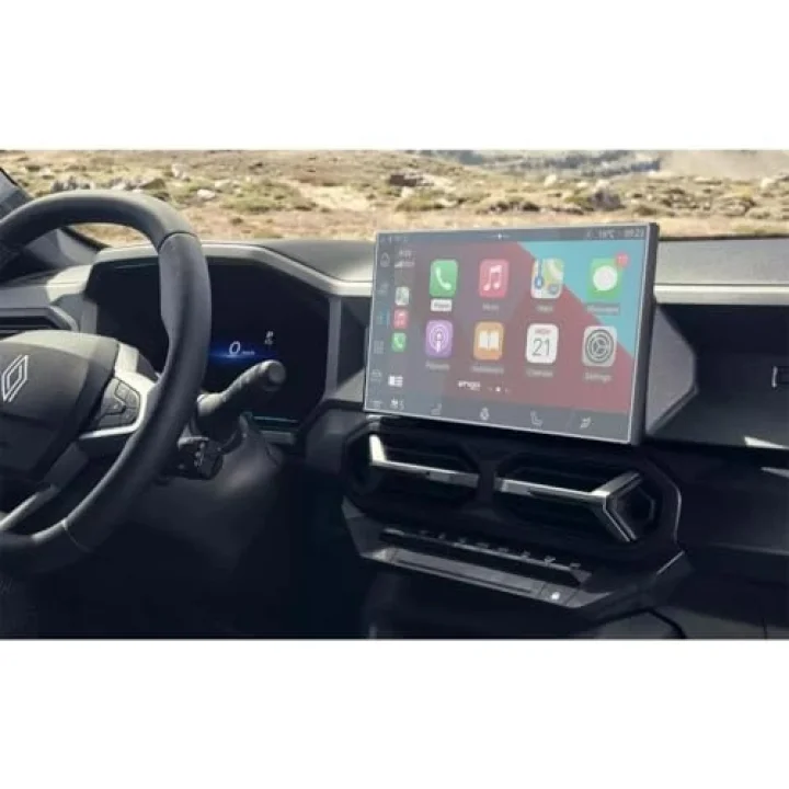 Renault Duster E-Tech 10.1 İnç İle Uyumlu Mat Ekran Koruyucu Multimedya