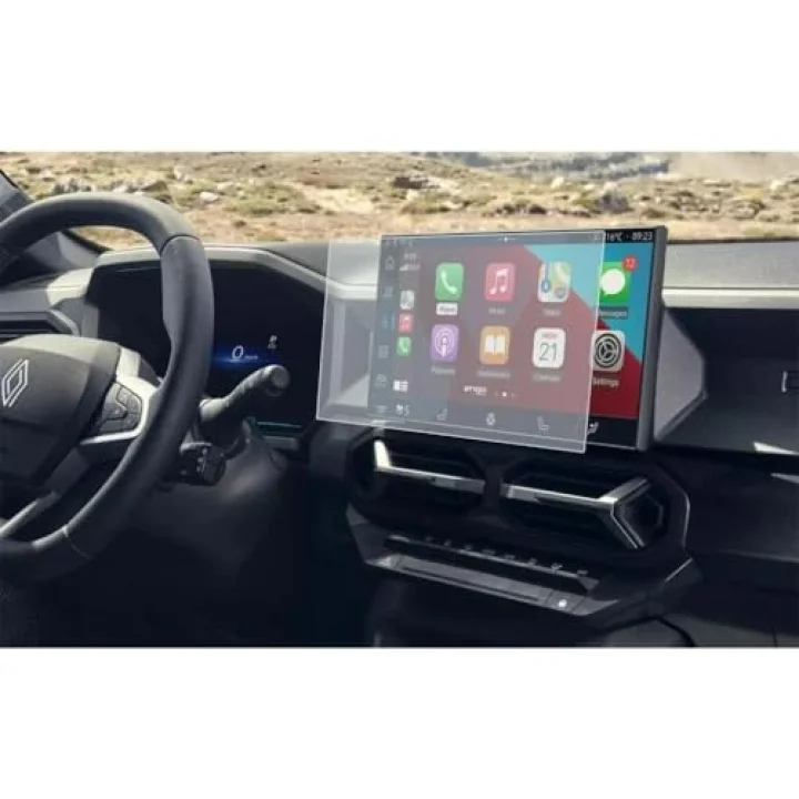 Renault Duster E-Tech 10.1 İnç İle Uyumlu Mat Ekran Koruyucu Multimedya