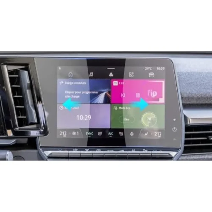 Renault Megane E Tech 9 inç Multimedya İle Uyumlu Ekran Koruyucu Nano