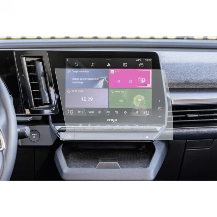 Renault Megane E-Tech Multimedya 9 İnç İle Uyumlu Mat Ekran Koruyucu
