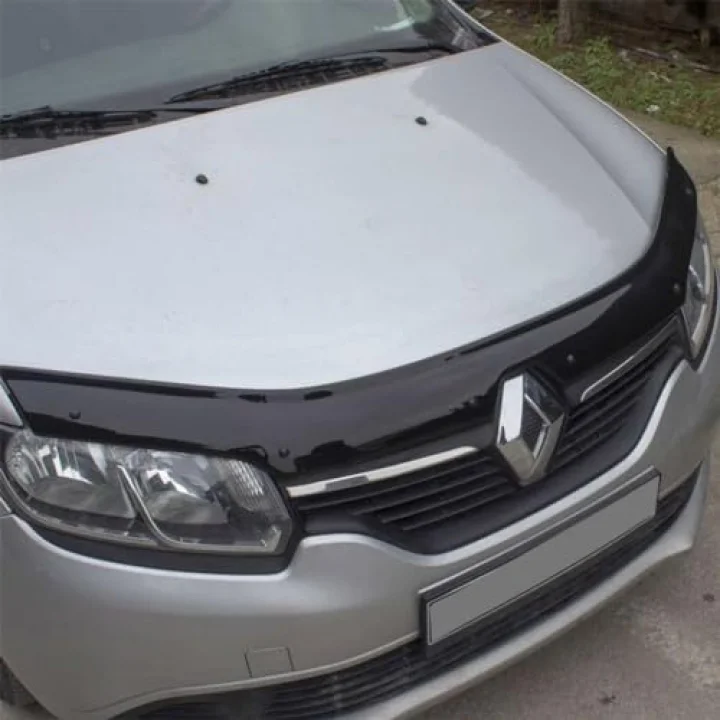 Renault Symbol ile Uyumlu ile Uyumlu Ön Kaput Koruyucu Rüzgarlık 2009 2013